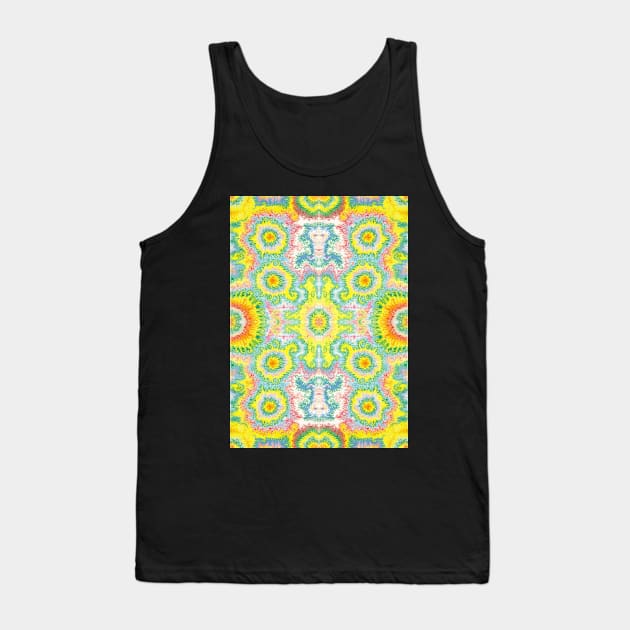 Fractal Pattern Tank Top by wanungara